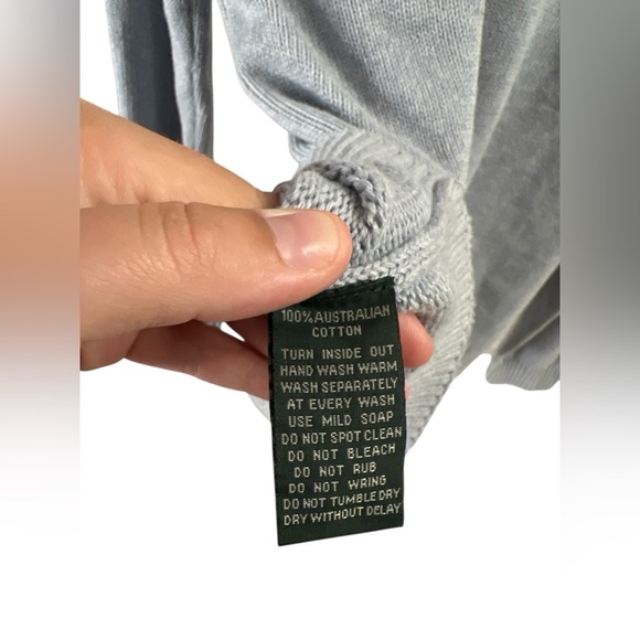 Rodd & Gunn merrick bay knit 1/4 zip grey sweater - Picture 7 of 7